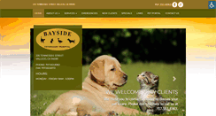 Desktop Screenshot of baysidevet.com