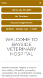 Mobile Screenshot of baysidevet.com